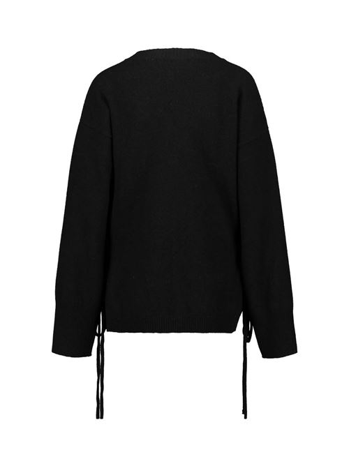 Black woman cardigan Federica Tosi | 3210035129